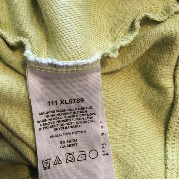 Columbia Sportswear Green Zip-Up Sweatshirt Top Casual Size XL - Picture 5 of 6